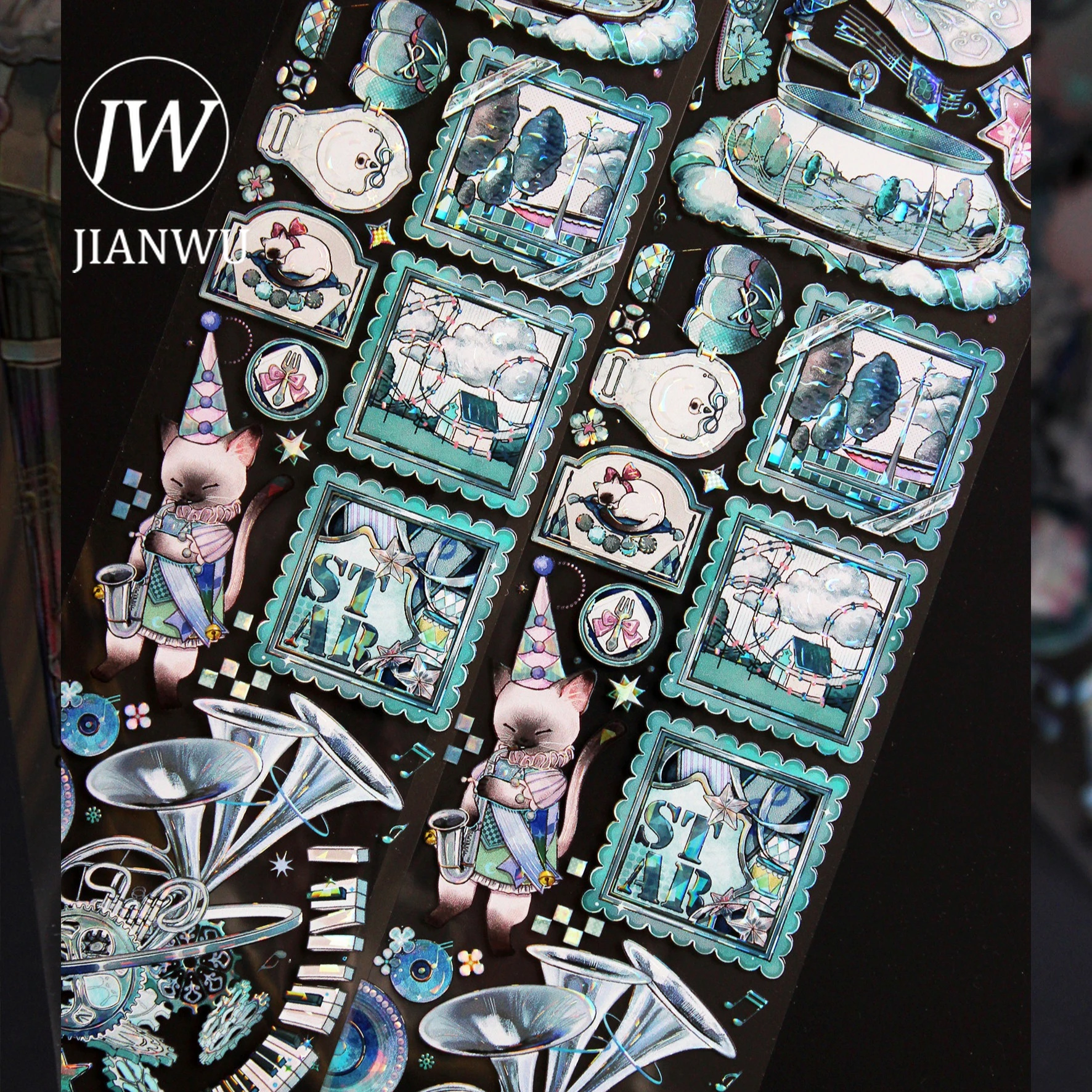 nastro-adesivo-pet-jianwu-70mm-10m-con-motivi-vintage-di-gatti-e-paesaggi-per-collage-e-scrapbooking-materiale-creativo-per-diari-e-cancelleria