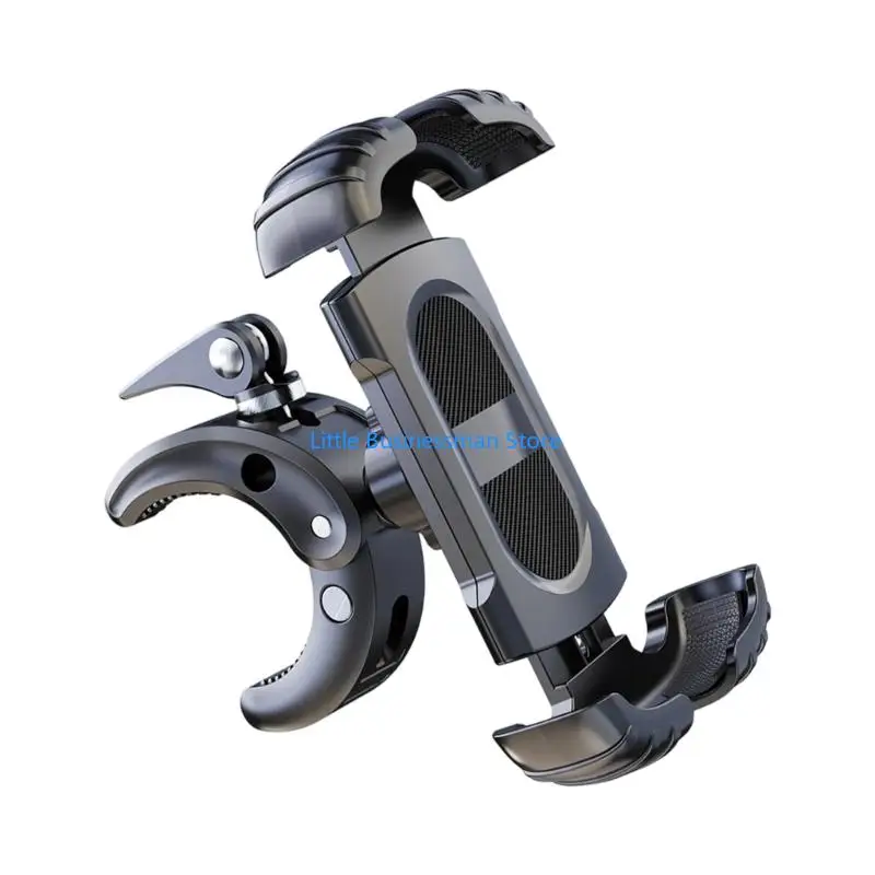 Verstellbarer Smartphone-Halter, wasserdicht und stoßfest, für Fahrrad-Auto-Lenker M76A – Detail 3