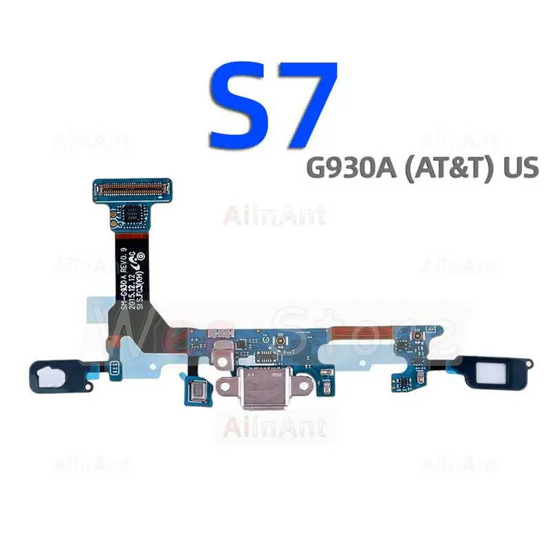 AiinAnt USB Bottom Charging Dock Connector Port Charger Flex Cable For Samsung Galaxy S6 S7 Edge G920S G925S G930S G935S