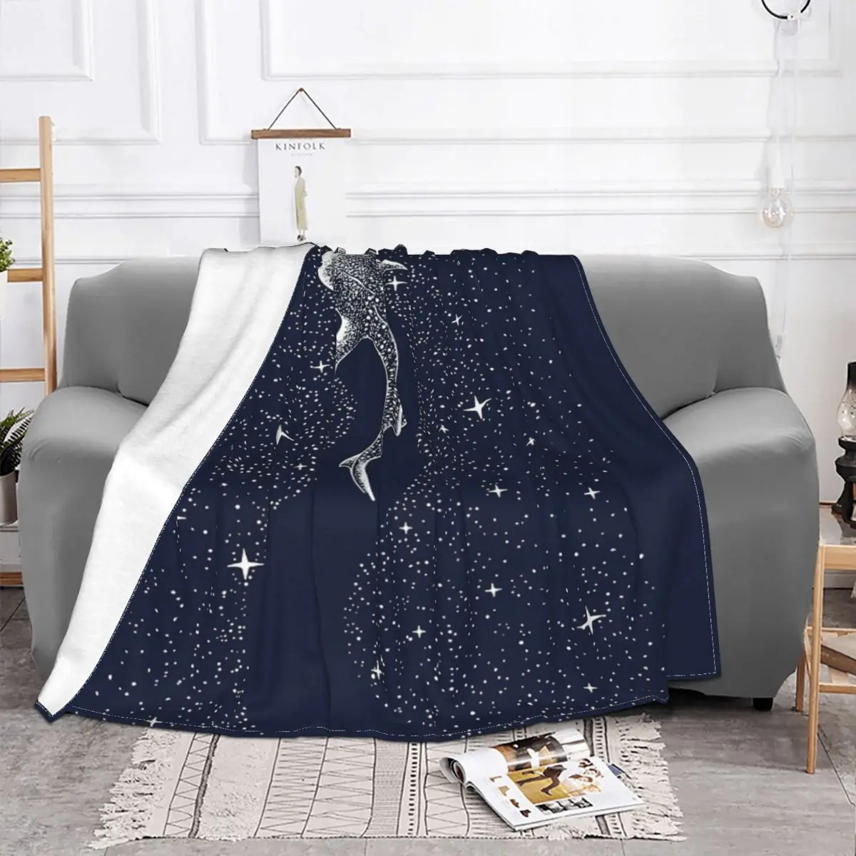 Star Eater Quilt Bedroom Throw Blanket Winter Warm Blanket Throw Blanket