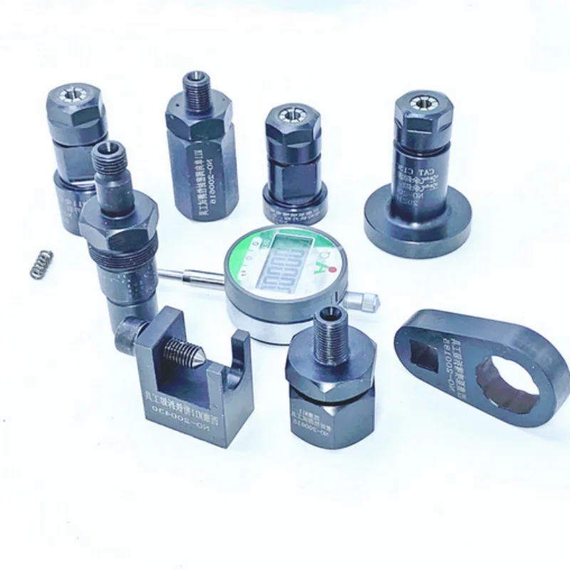 Tool Set for Cummins M11 Injector Solenoid Valve Disassembly and Stroke Measurement