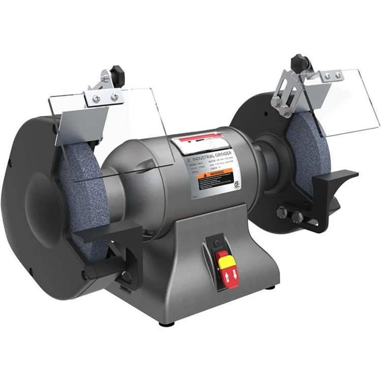 

8-Inch Industrial Bench Grinder, 3600 RPM, 1 HP, 1Ph 115V (Model IBG-8)