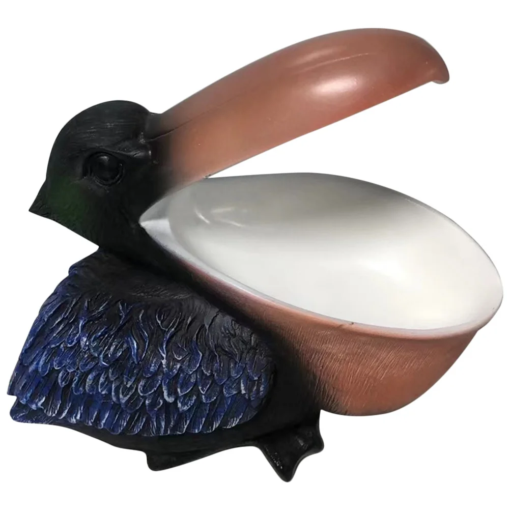 

Статуя тукана из смолы, настольный орнамент, держатель для ключей, органайзер для мелочей, коробка для хранения ювелирных изделий, конфет, офисный декор, статуя тукана из смолы