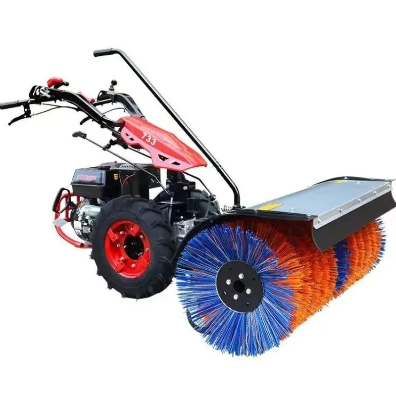 

【Best-selling】Multifunctional Self-propelled 6.5hp Walking Snowplow