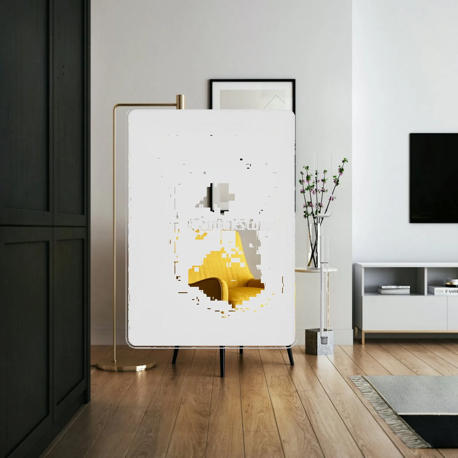 Magnetic Lightboard A4 for Writing Drawing Creative Learning Portable Plastic Board with Eraser for Work