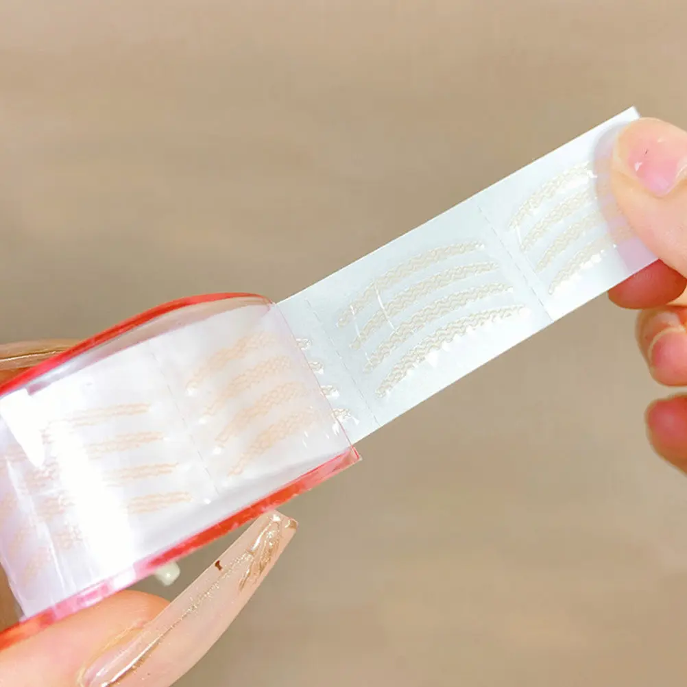 2 Rolls Double Eyelid Tape Eyelid Lifter Strips Adhesive Eye Lift Tape for Mono Puffy Droopy Eyelids Makeup Safe