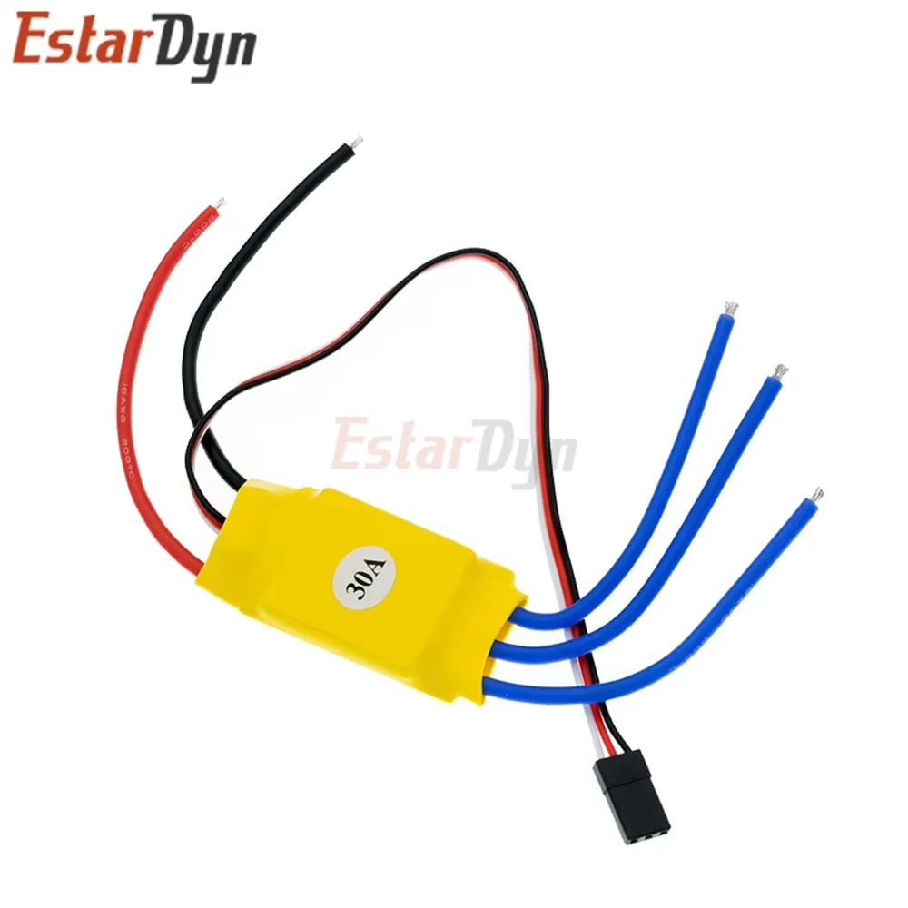 وحدة تحكم إلكترونية في السرعة ESC بدون فرشاة 30A 40A، 2-4S LiPo مع 5V/3A BEC لطائرة FPV بدون طيار كوادكوبتر RC طائرة هليكوبتر