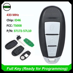 DIYKEY Smart key Keyless Remote FOB 433MHz - TS008 37172-57L10 dla Suzuki Swift Kizashi 2010 2011 2012 2013 2014 2015 2016