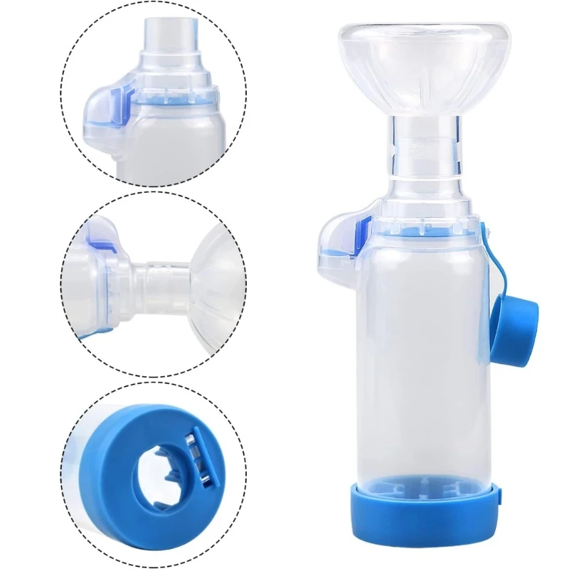 Manual Cats Dogs Nebulizer for Breathing Problem Nebulizer Mask for Small Cats Dogs Handhold Handhold Inhaler Spacer