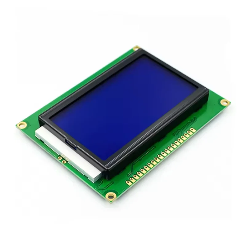 LCD Module Blue Green Screen For Arduino 12864B LCD Character UNO R3 Mega2560 Display PCF8574T IIC I2C Interface