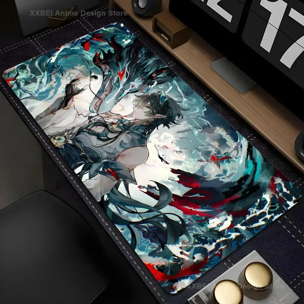 

Imbibitor Lunae Blade Luocha Mouse Pad Honkai Star Rail Mousepad Computer Keyboard Padding Anime Gaming Accessories Desk Mat