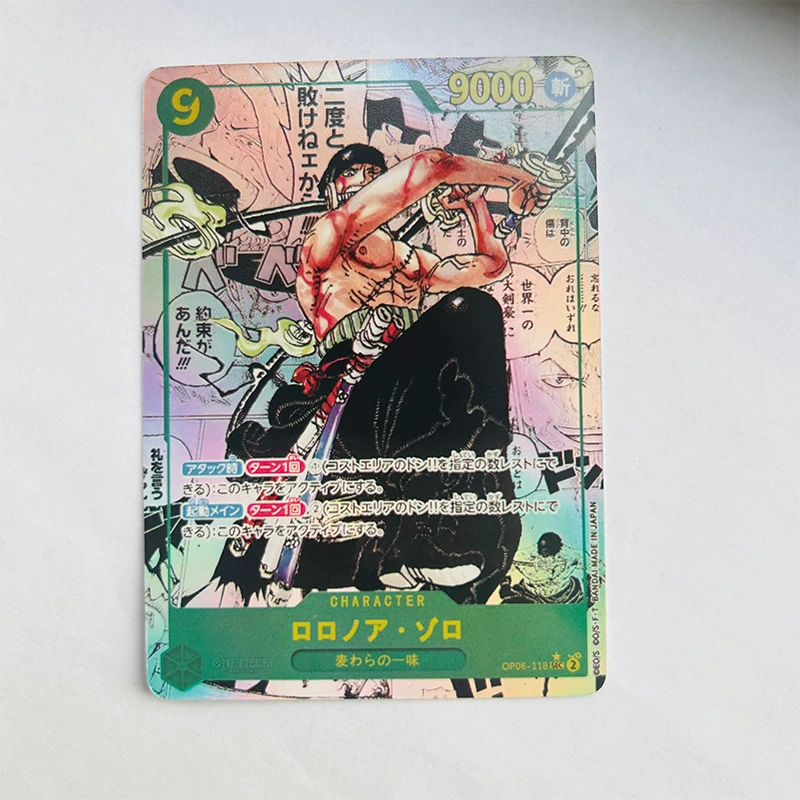 One Piece Diy-Opcg Domowa karta Postacie z anime Boa-Hancock Tony Tony Chopper Luffy Roronoa Zoro Collection Card Prezent urodzinowy