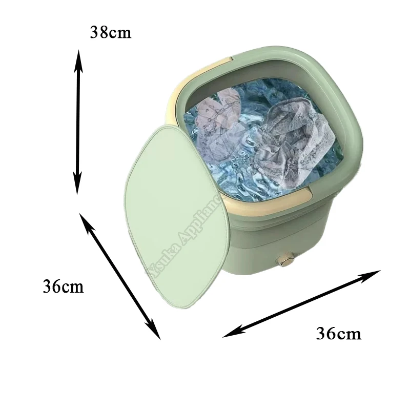 غسالة قابلة للطي، تخزين الملابس الداخلية المحمولة، يمكن تجفيف وتنظيف الجوارب، ملابس الأطفال، العناصر الصغيرة #6