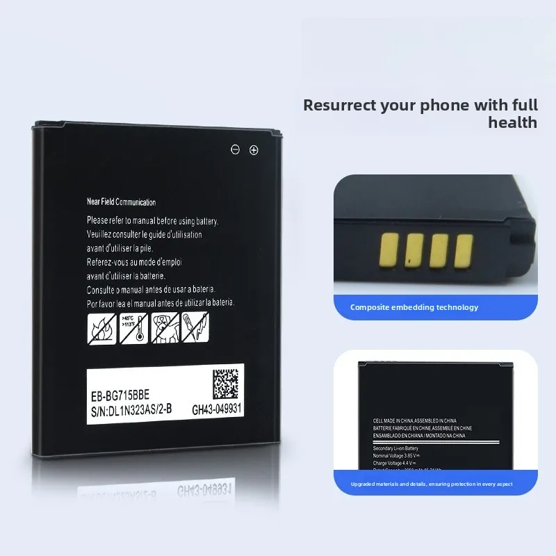 EB-BG715BBE for Samsung Galaxy Xcover 6Pro/Pro Mobile Phone Battery  High Capacity Battery Replacement Bateria with Tools