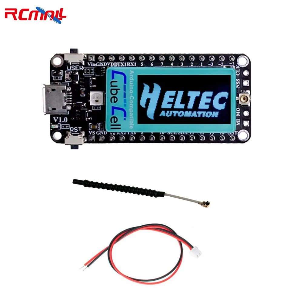 

HTCC-AB02 Development Board CubeCell Dev-Board Plus with 0.96-inch OLED Display ASR6502 SX1262 868MHz 915MHz for Arduino LoRaWAN