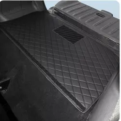 Car Leather Fully Enclosed Trunk Pad Luggage Compartment Anti-Skid Pad For Smart 451 Fortwo Car Accessories Interior