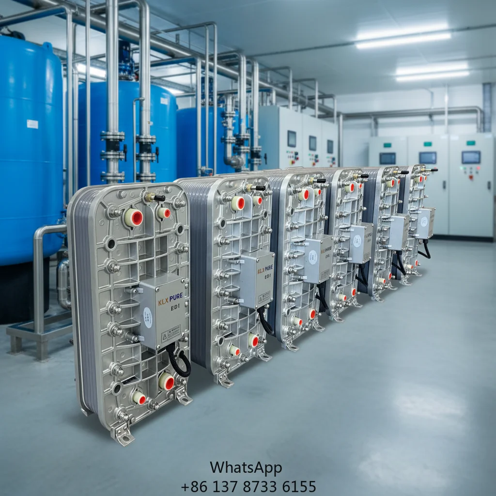 Wholesale Price HUAMO 100L/Hour Edi Modules High Purity Water Treatment System Electrodeionization EDI Stacks Reverse Osmosis
