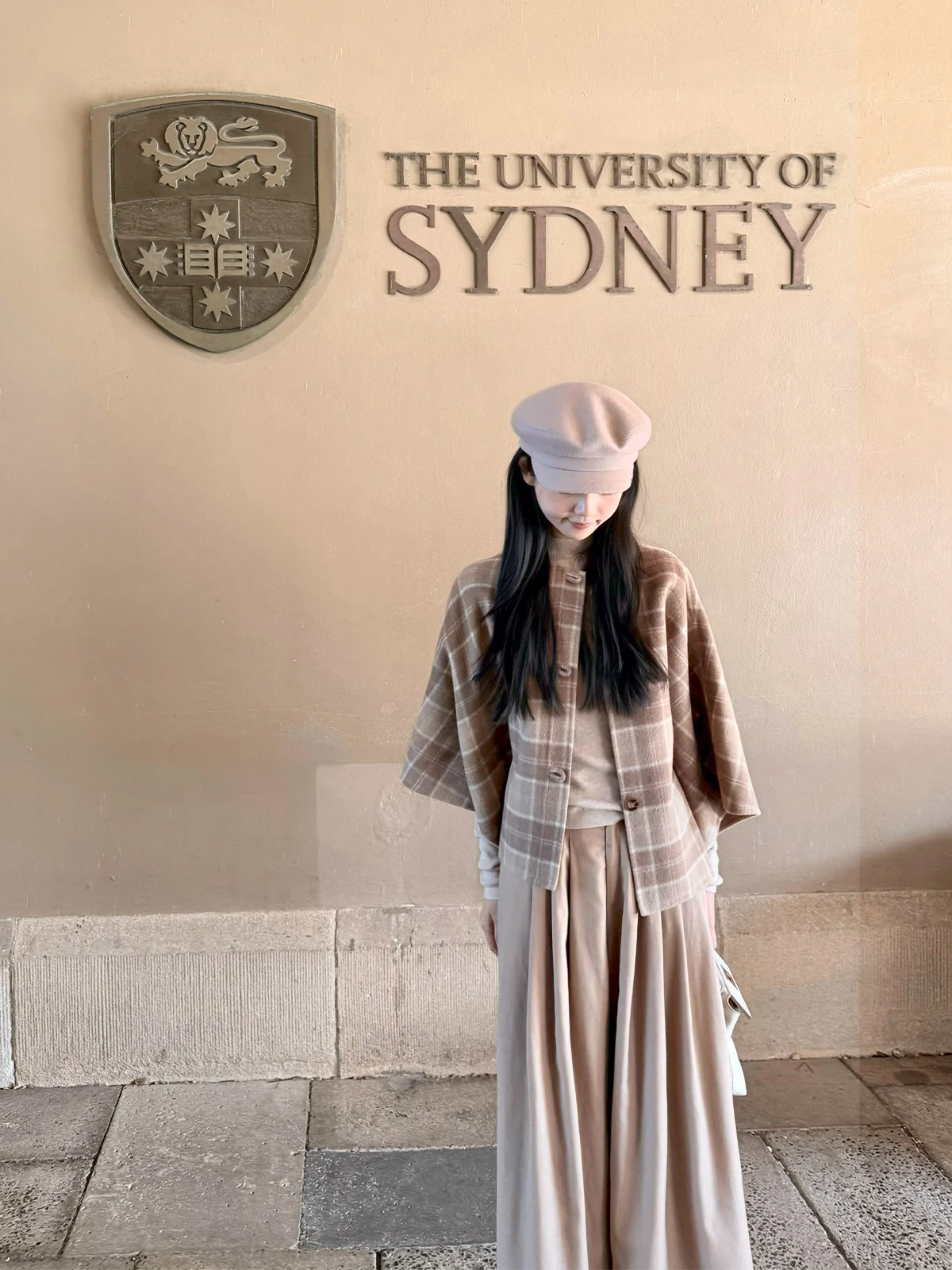 

Zearzz Briti Miss Sle Buttoned Wool Blend oulder Wrap Coat Double-Sided Woolen ort Double-Breasted Versatile Simple D...