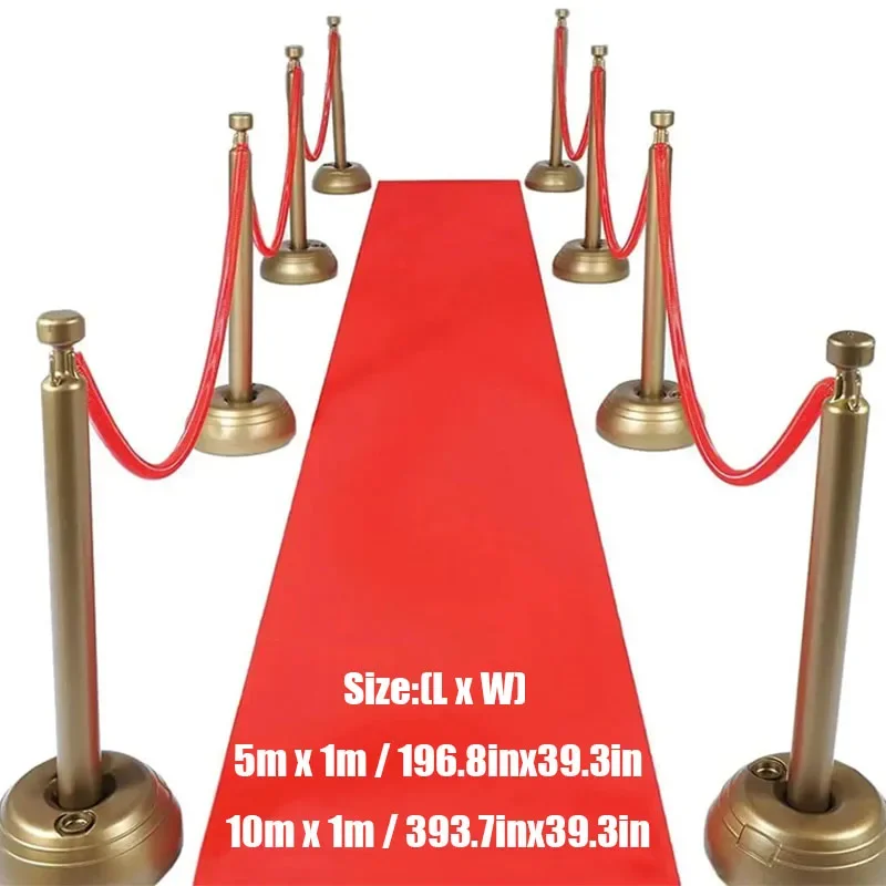 سجادة زفاف رائعة وراقية وجوية سجادة ممر الزفاف سجادة حمراء لحفلات الزفاف في الأماكن المغلقة والخارجية