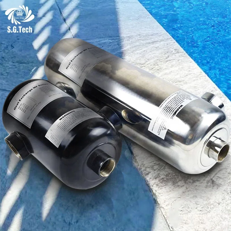 Durable Tube Coil Water Heat Exchanger WATER CROWN for Pool Heating