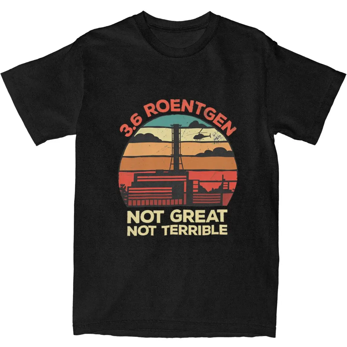 3.6 Roentgen Not Great Not Terrible T Shirt Hip Hop T-Shirts Short Sleeve Tshirt Summer Cotton Round Neck 4XL 5XL 6XL Top Tees