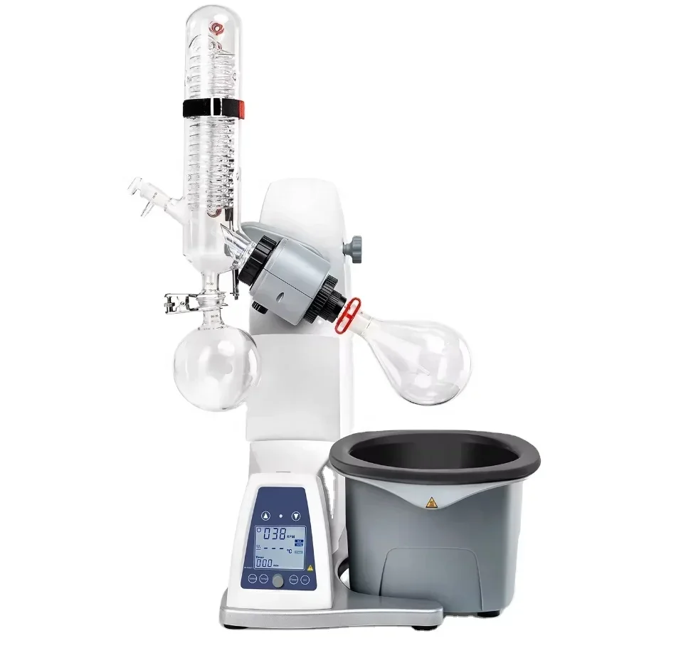 

LABTEX RE100-Pro Digital Rotary Evaporator include glassware