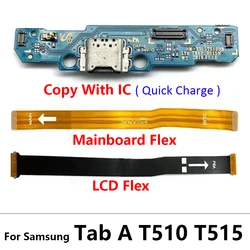 New For Samsung Tab A 10.1 SM-T510 T515 T510 Main board Motherboard Connector LCD Display Flex Cable