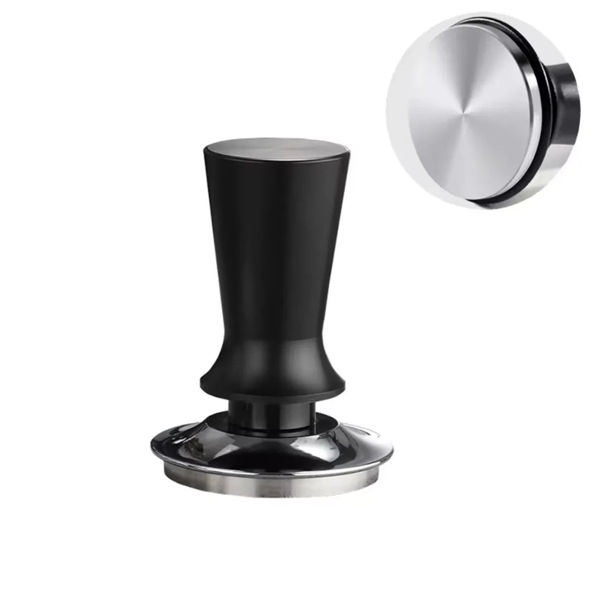 51mm 53mm 58mm Espresso Tamper Barista Coffee Tamper with Calibrated Spring Loaded Stainless Steel Tampers for Even Extraction