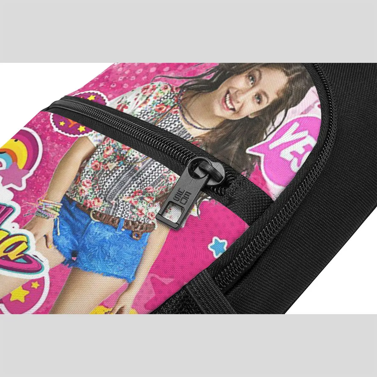 Soy Luna Karaol Music Children Chest Bag Men Sling Crossbody Backpack Chest Bag Travel Hiking Daypack Shoulder Bag