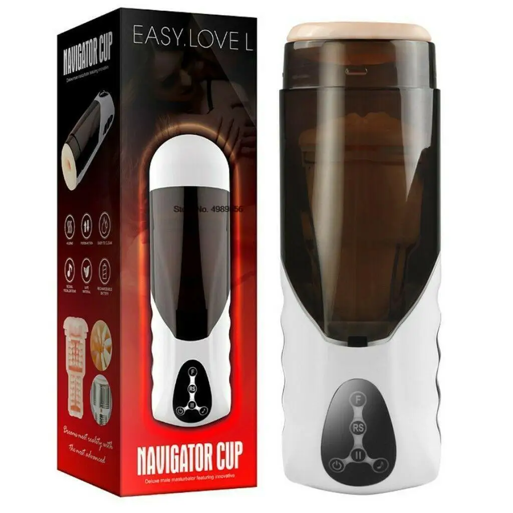 Sextoy Man Automatic Male Mastubator Vibrator Male Sex Toy for Men Pussy Sexy Toys Men Automatic Masturbator Vajina Vacuum Mug