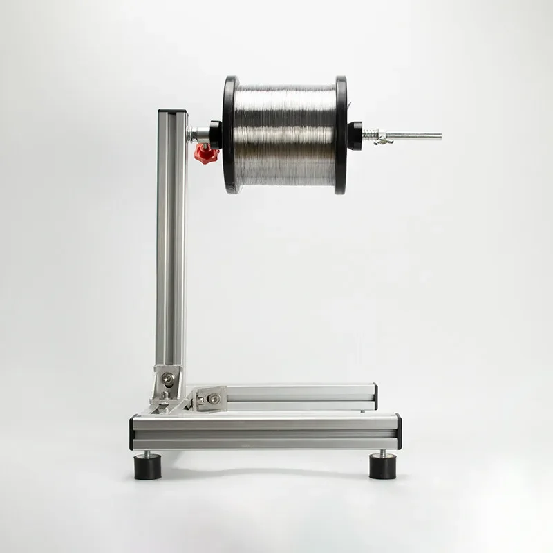 Aluminum Profile Wire Spool Stand Adjustable Solder Wire Unwinder Reel Dispenser for Welding Soldering