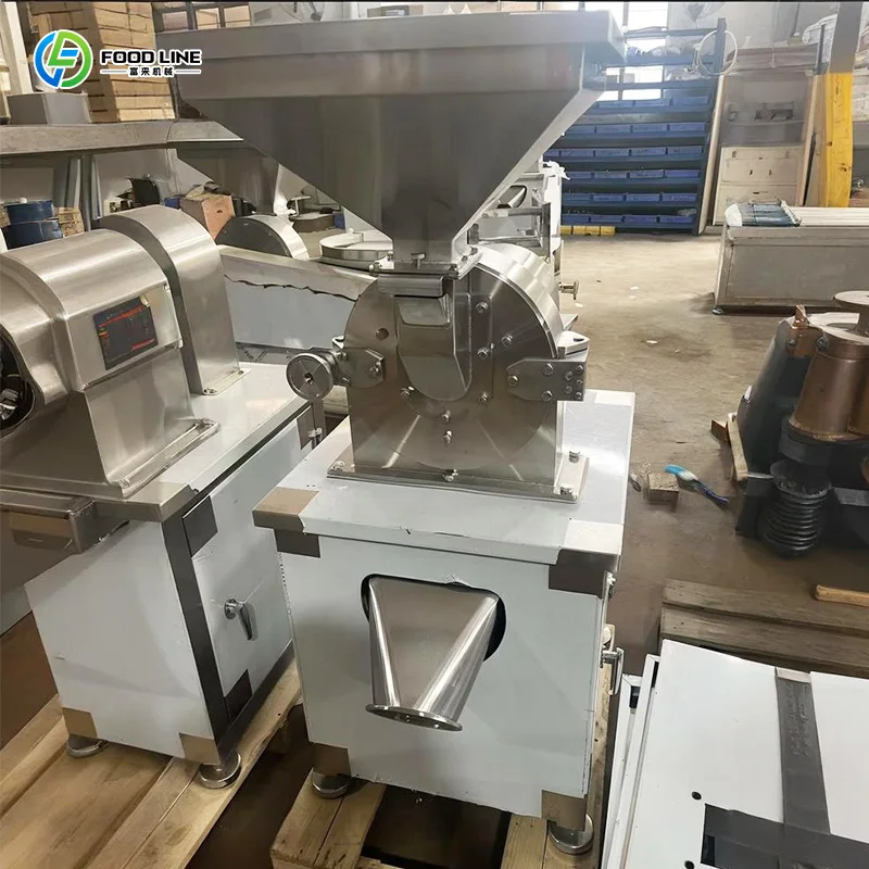 High Speed Commercial Electric Spices Grain Grinder Prices Dry Food Powder Making Machine dry grain grinder machine Customized