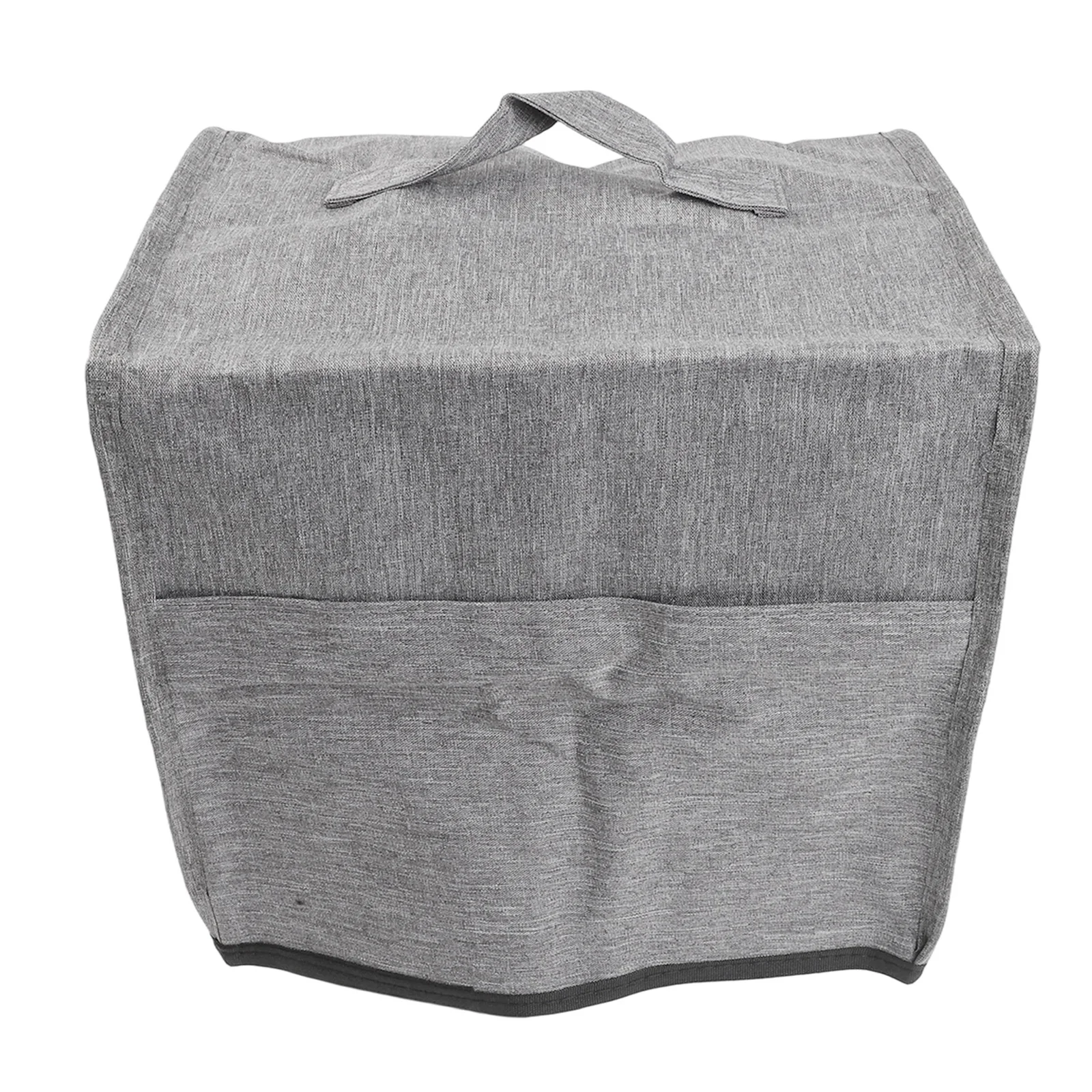 Overlock Sewing Machine Cover with Storage Pockets for Tools Designed to Shield Machine from Dust and Provide Easy Organization
