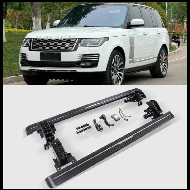 

For Land Rover Range Rover VOGUE HSE 2013-2021 Electric Automatic Running Board Side Step Bar Pedals High Quality Motor Switch