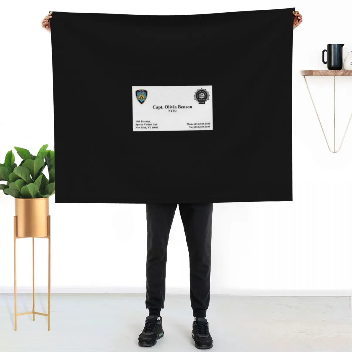 Captain Olivia Benson Sticker Throw Blanket Sofas warm for winter Polar Camping Warm Designers Blankets