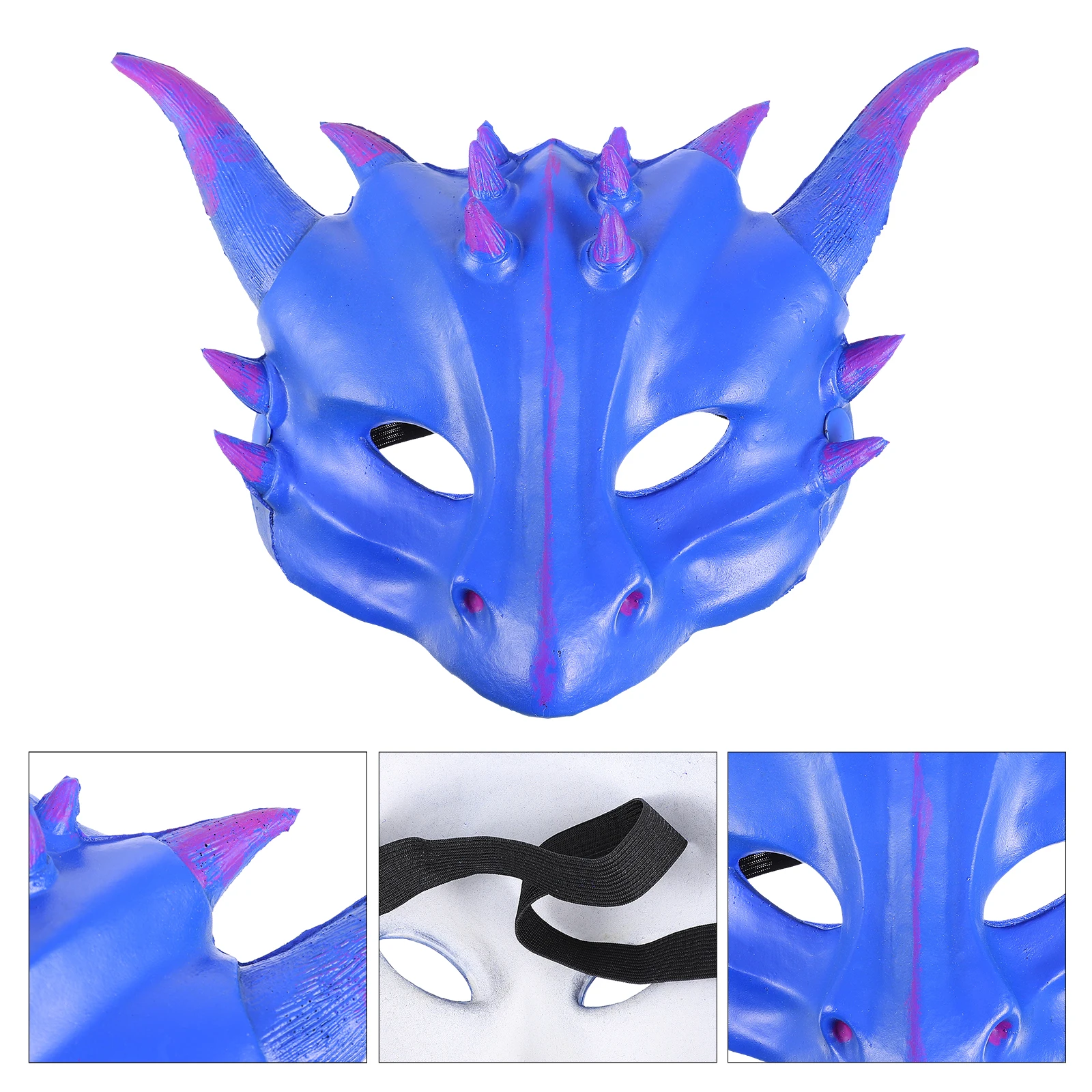 

Children's Dragon Mask Halloween Party Carnival Masquerade Cartoon Masks Faucet