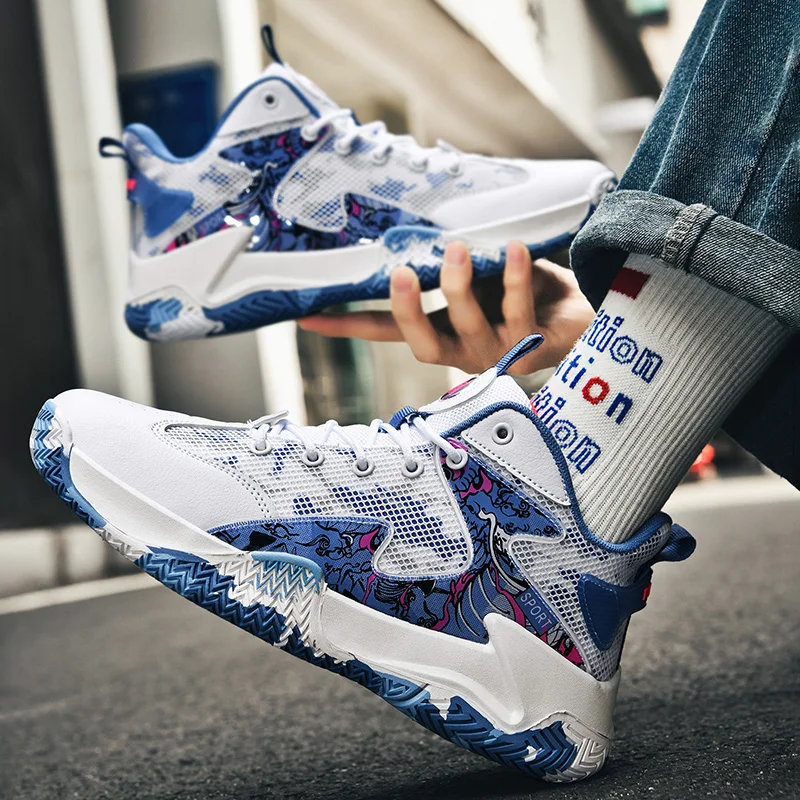 Basketball Shoes Light Sports Shoes Autumn Winter Trainer Women Unisex Breathable Athletic Outdoor Unisex High Quality Sneakers