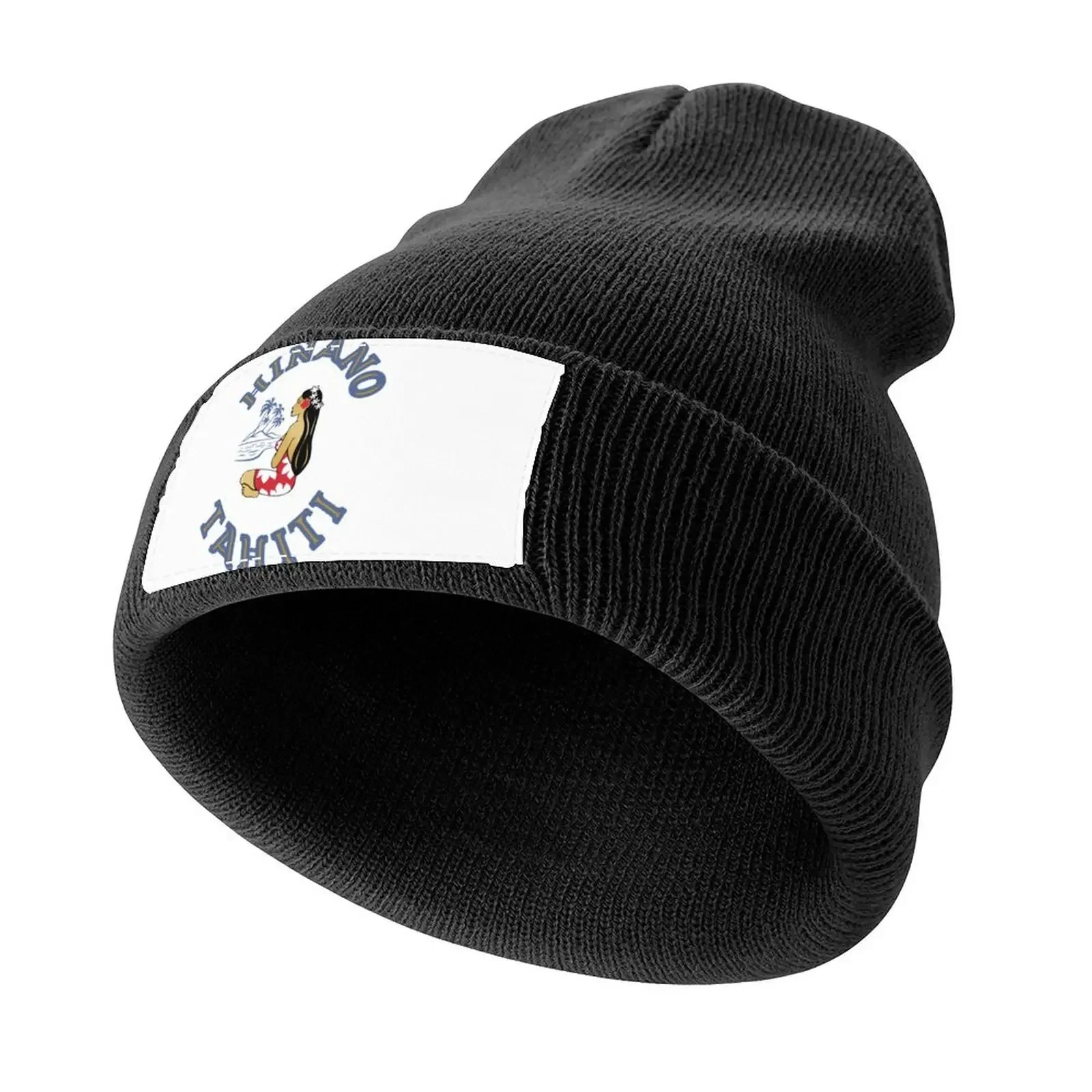 Hinano Tahiti Beer Cotton For Men Women Unisex Team Classic T-Shirt Knitted Cap Luxury Hat Bobble Hat black Women's Hats Men's