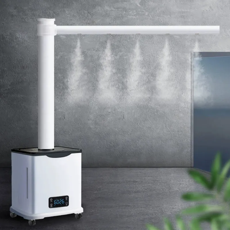 Umidificatore ad ultrasuoni commerciale per uso domestico industriale nebbia scena impianto atomizzazione Fogger Barbecue umidificatore per veicoli domestici