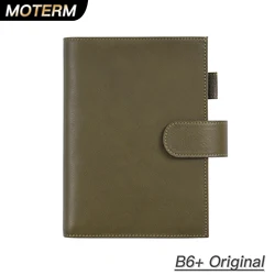 Moterm Pełnoziarnista skóra garbowana roślinnie Oryginalna okładka B6 Plus do B6 Stalogy Notebook Planner Organizer Agenda Diary Journal