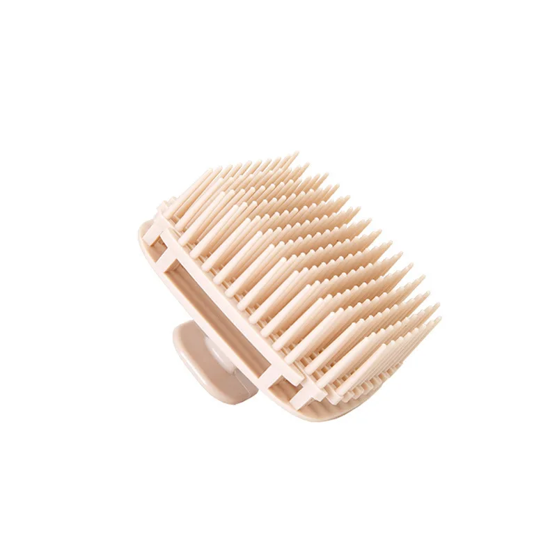 Soft Silicone Scalp Massager Brush | Square Hair Washing Comb | Meridian Massage Tool for Home Use | Best-selling Hair Care Esse