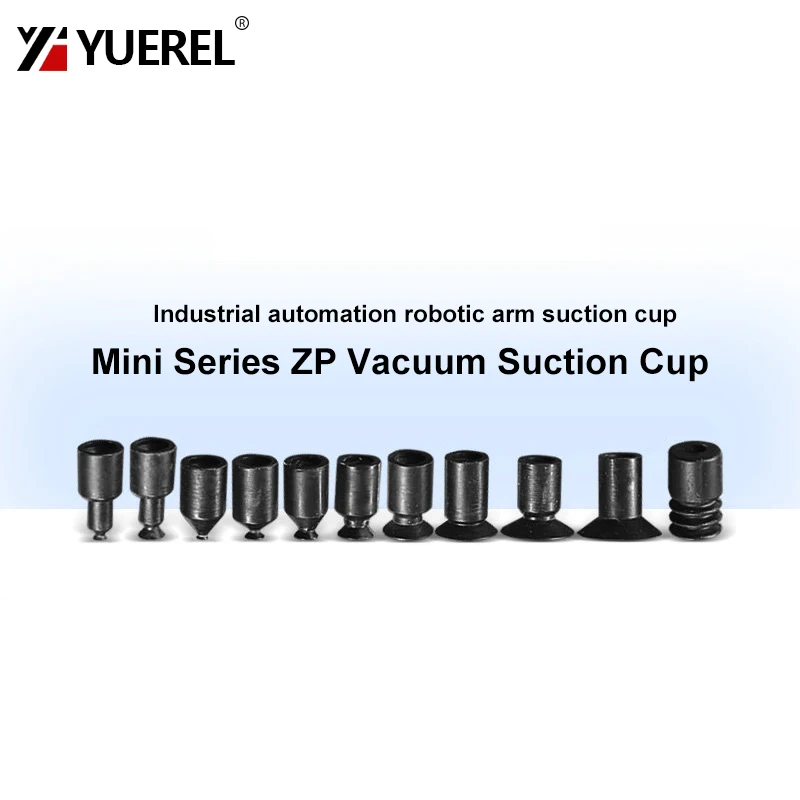 Industrial Robotic Arm Accessories ZP-2S ZP-4S BT-7/9 Mini Pneumatic Vacuum Suction Cup Silicone Suction Nozzle