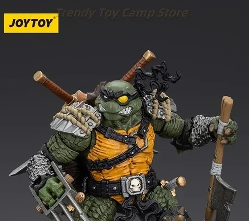 

【In Stock】JOYTOY Dark-Source Ninja Turtle-Fierce Evil & Toka 1:18 All-mobile Soldiers Play with Hand-made Toys Collection.