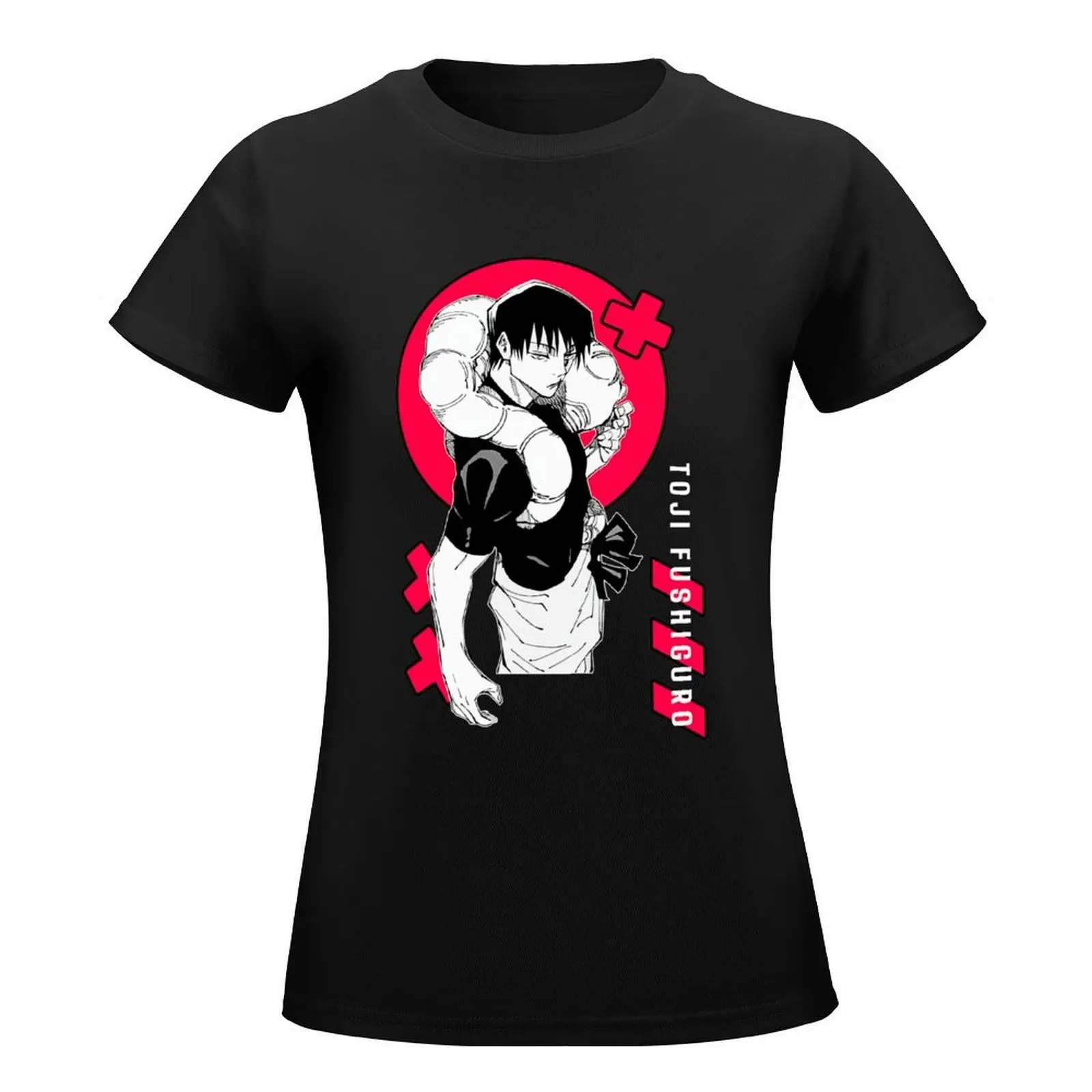 toxic toji T-Shirt anime clothes cute tops vintage Women's clothing