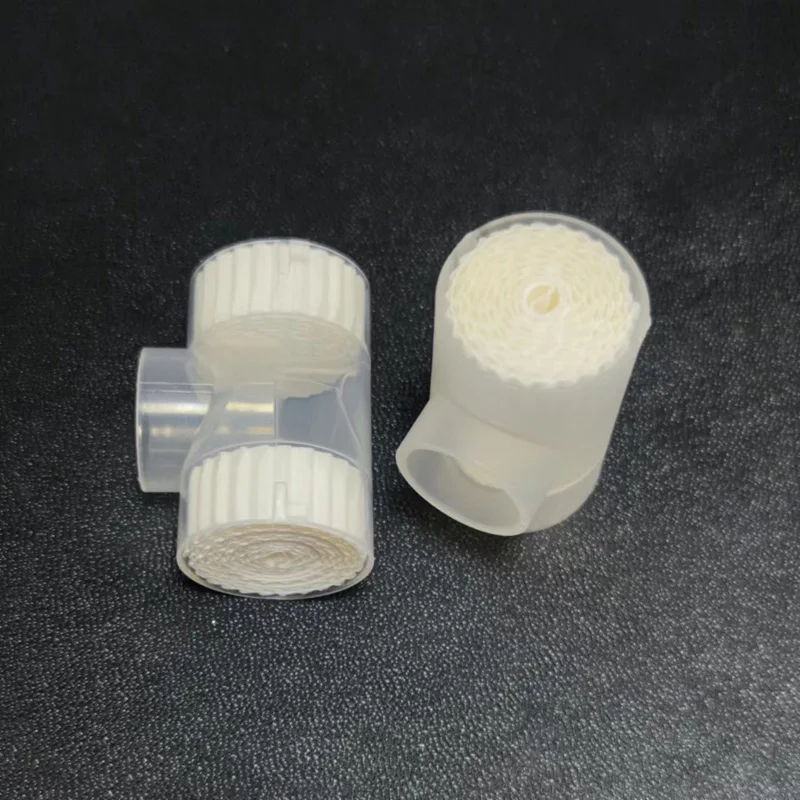 2pcs Disposable Steriled Tracheostomy HME Filter