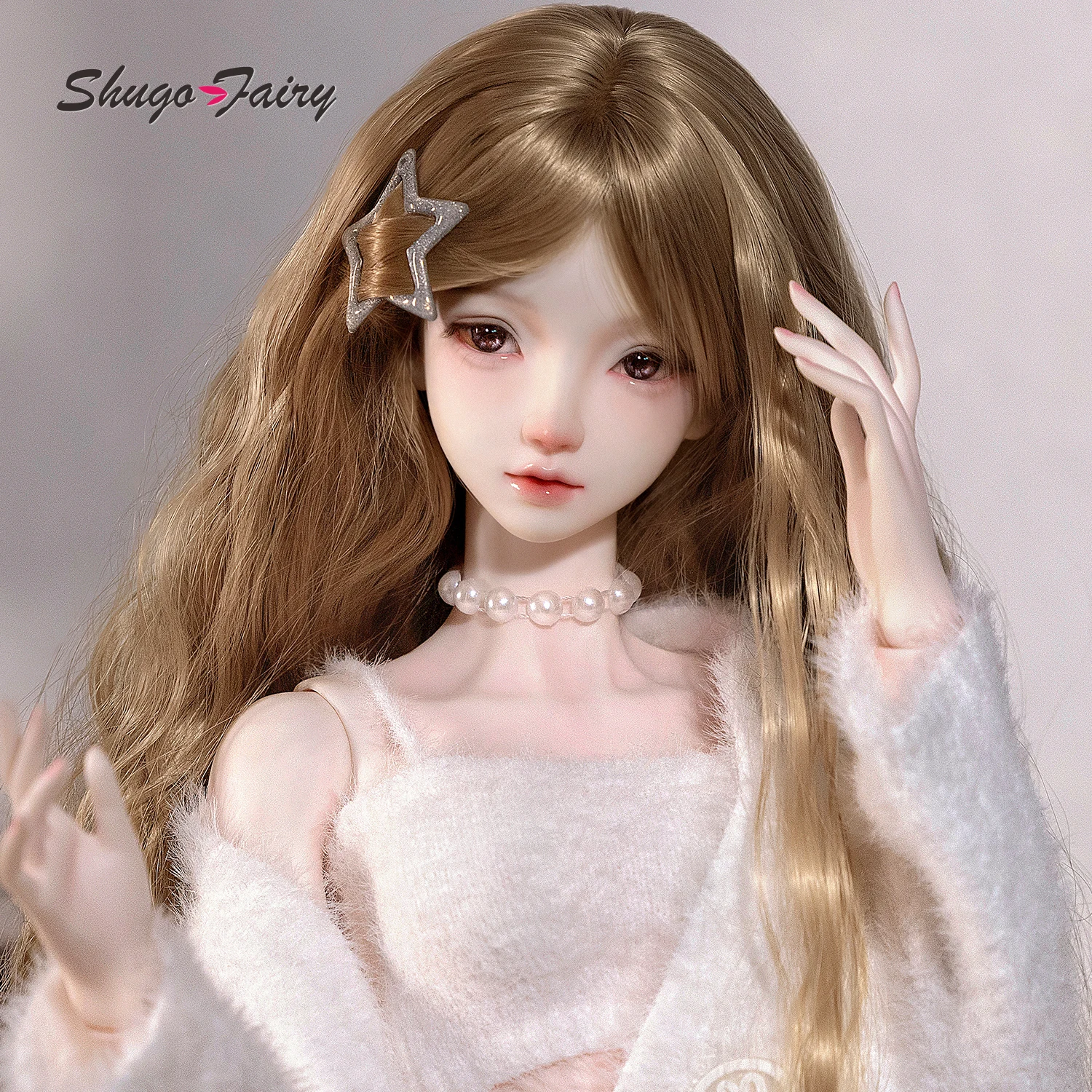 Ball Jointed Doll 1/3 Winter E SD Female Fullset Art Figure Shugafairy Fullset Soft Clothes Action Figure