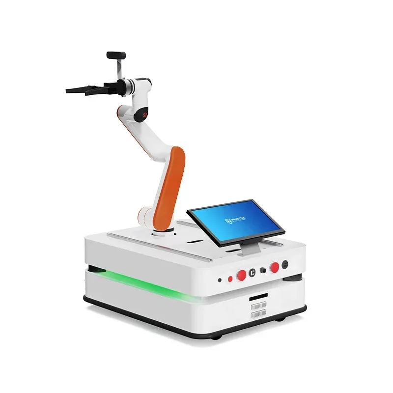 Open source composite robot S300 Pro six axis collaborative robotic arm automatic recharge ROS navigation mobile grasping