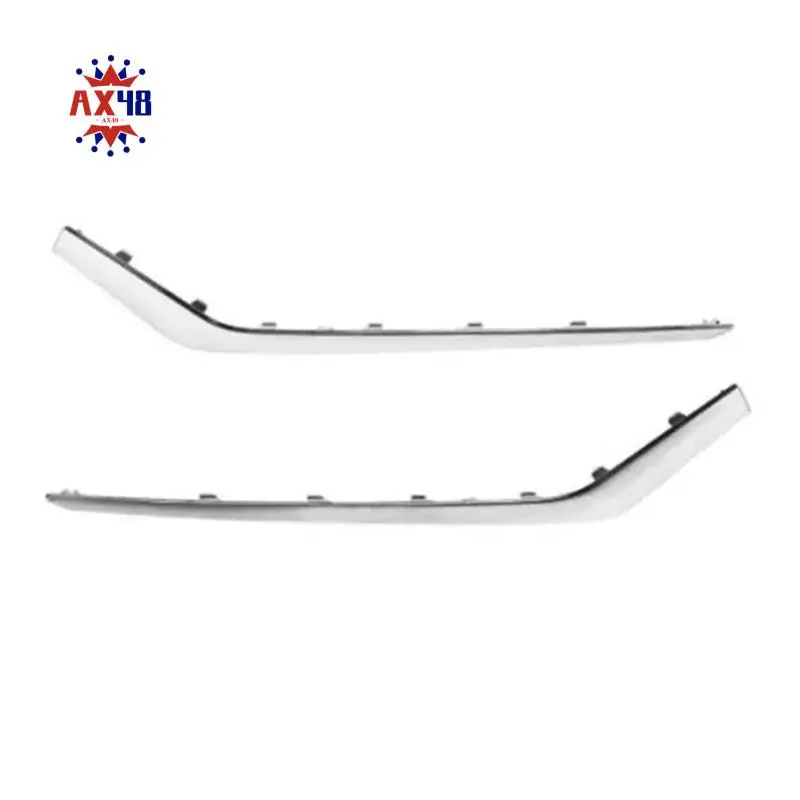 

AX48-Front Bumper Fog Chrome Lower Bumper Trim Replacement For Sonata 2018-2019 86551-E6700 86552-E6700 86551E6700 86552E6700