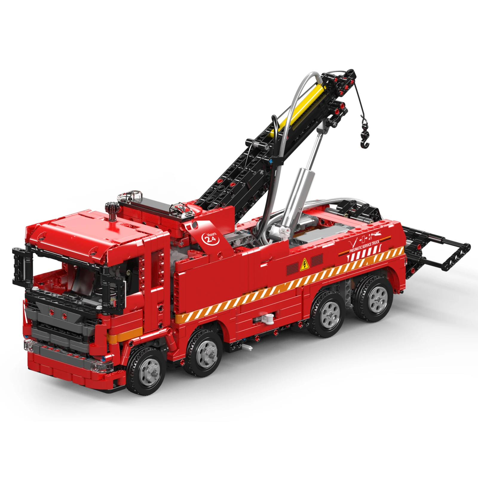 

Mould King 19017 Car Toys The Motorized Air-Operated Rescue Truck Building Block Brick Assembly Children's Christmas Gift