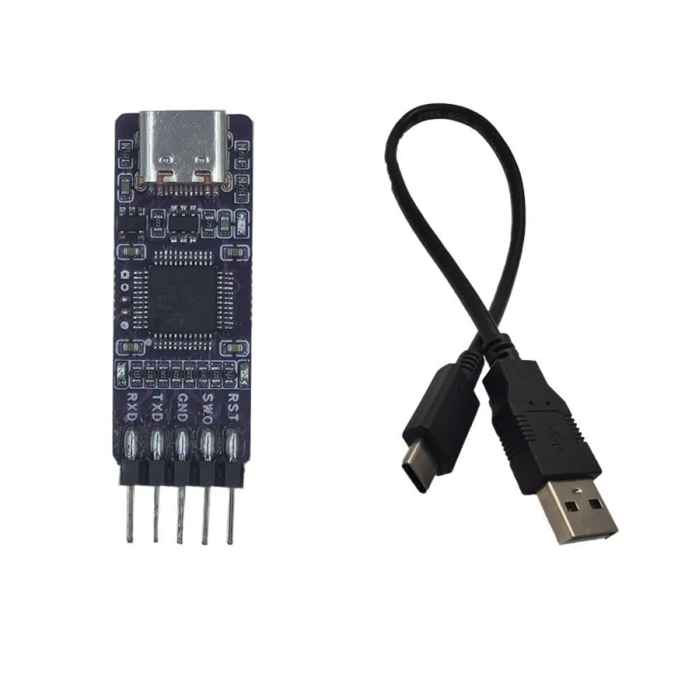 محاكي تنزيل STM32 رقاقة التحكم الرئيسية مع منفذ تسلسلي TTL يدعم وضع SWD للتنزيل وتصحيح الأخطاء واستبدال Jlink #2
